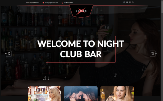 Site para boates, shows, DJs