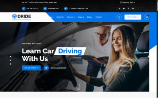 Site para instrutores de direção